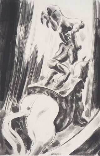 Acrobates à cheval by Jean-Gabriel Daragnès, Print for Sale on Singulart