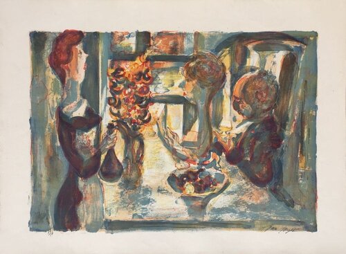 Le déjeuner by Jean Joyet, Print for Sale on Singulart
