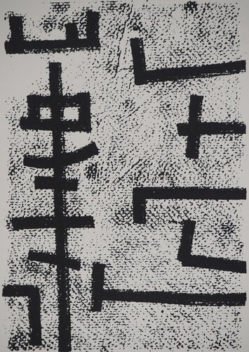 Abstraction géométrique von Jean Leppien, Druck kaufen auf Singulart