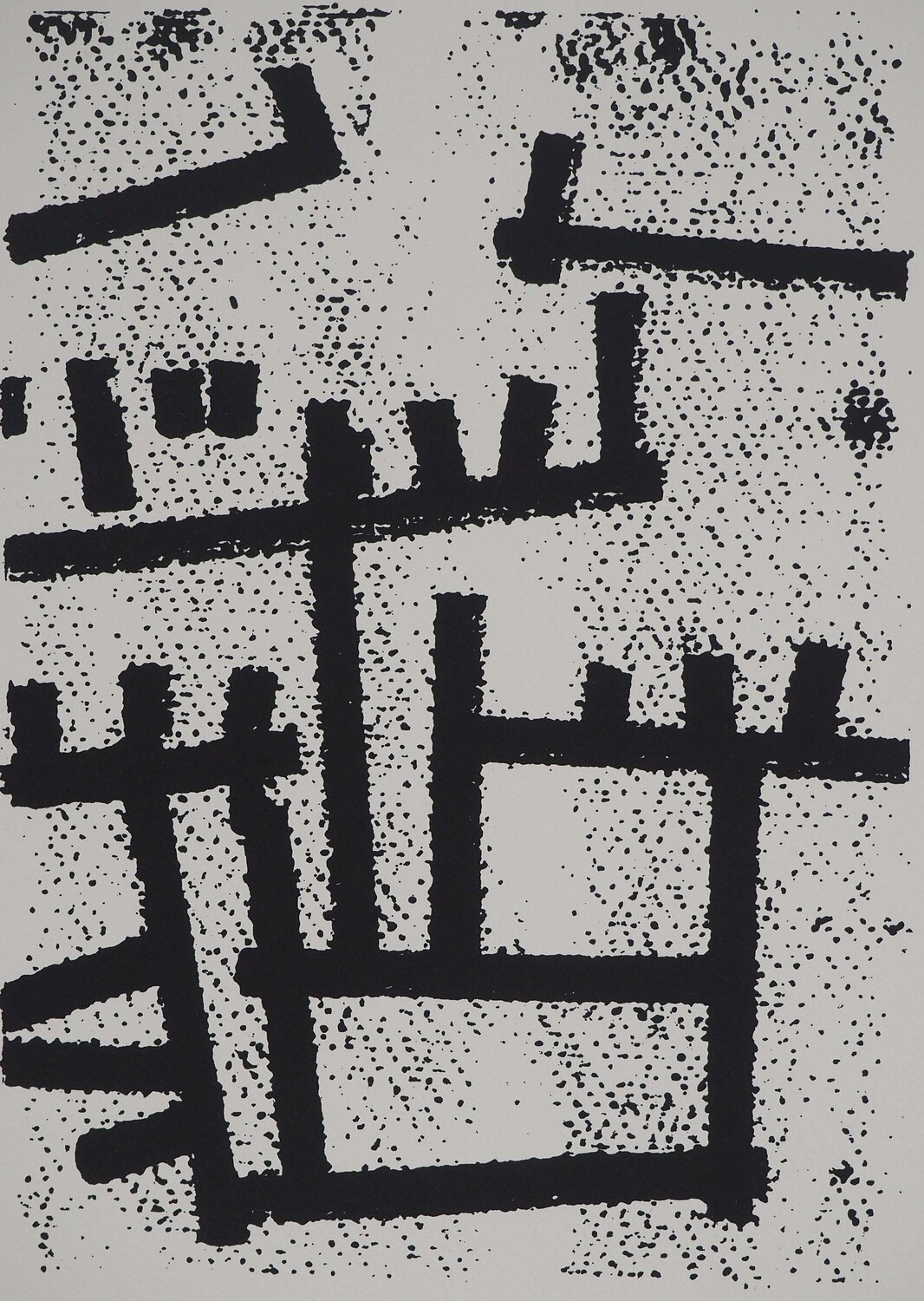 Art concret Jean Leppien Stampa in vendita