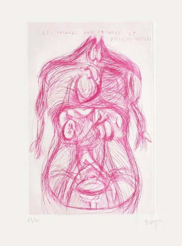 TR9219 - Les organes bien en ordre... par Jean Messagier, Édition en vente sur Singulart