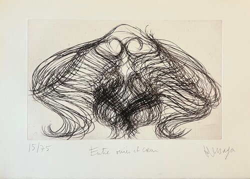 Entre ouïes et cœurs 3 by Jean Messagier, Print for Sale on Singulart