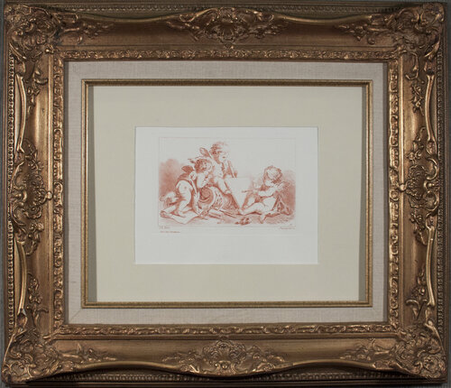 Three Cherubs by Jean-Baptiste Huet, Print for Sale on Singulart