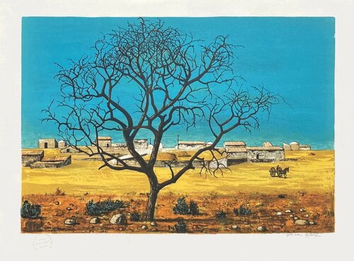 Village au soleil II par Jean-Pierre Alaux, Édition en vente sur Singulart