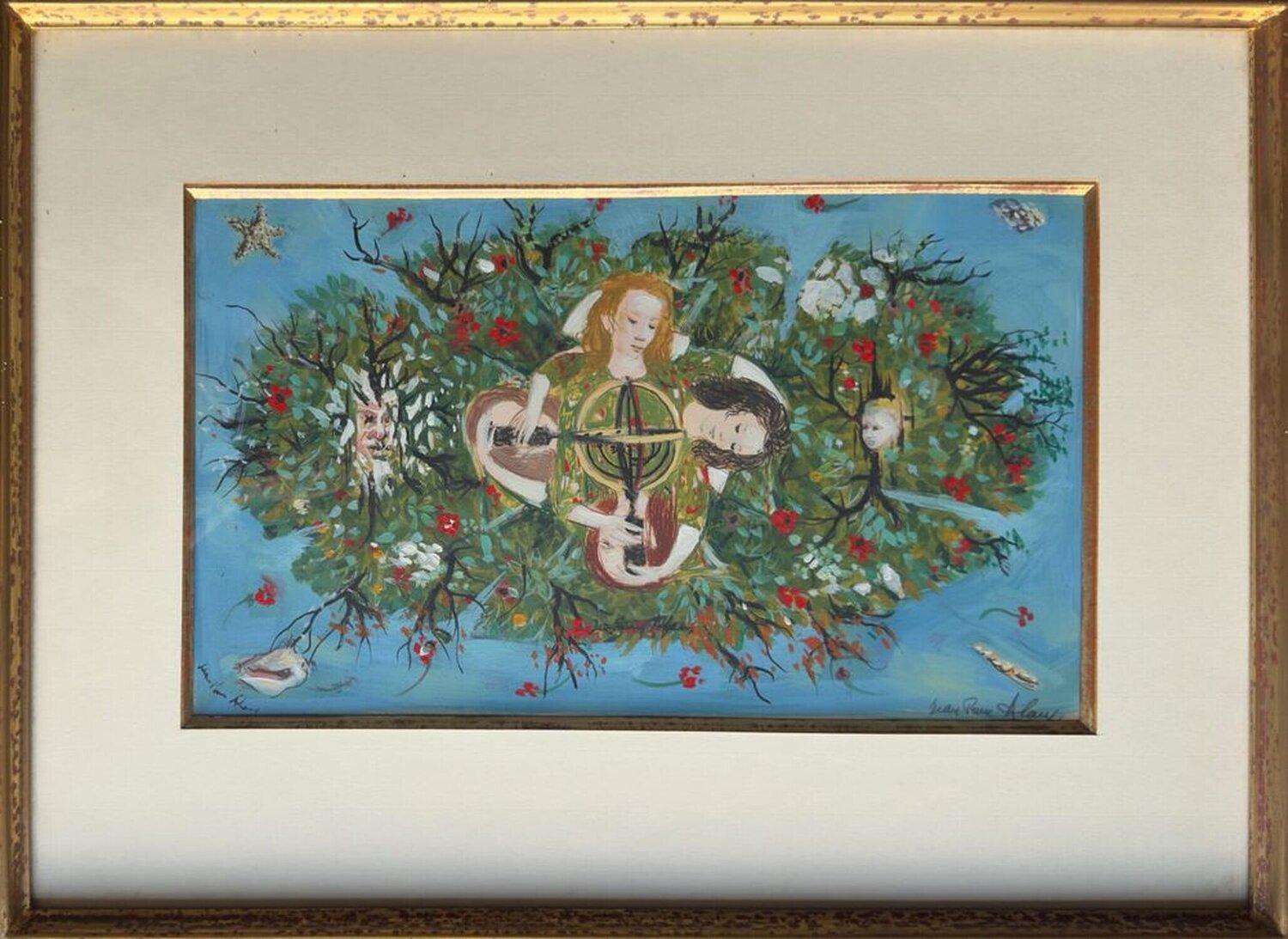 Zodiac Jean-Pierre Alaux Dipinto originale in vendita