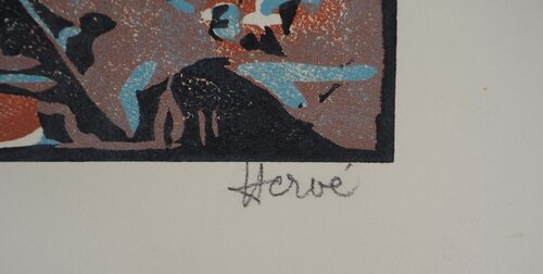 Maison en Provence di Jeannine Hervé, Stampa in vendita su Singulart