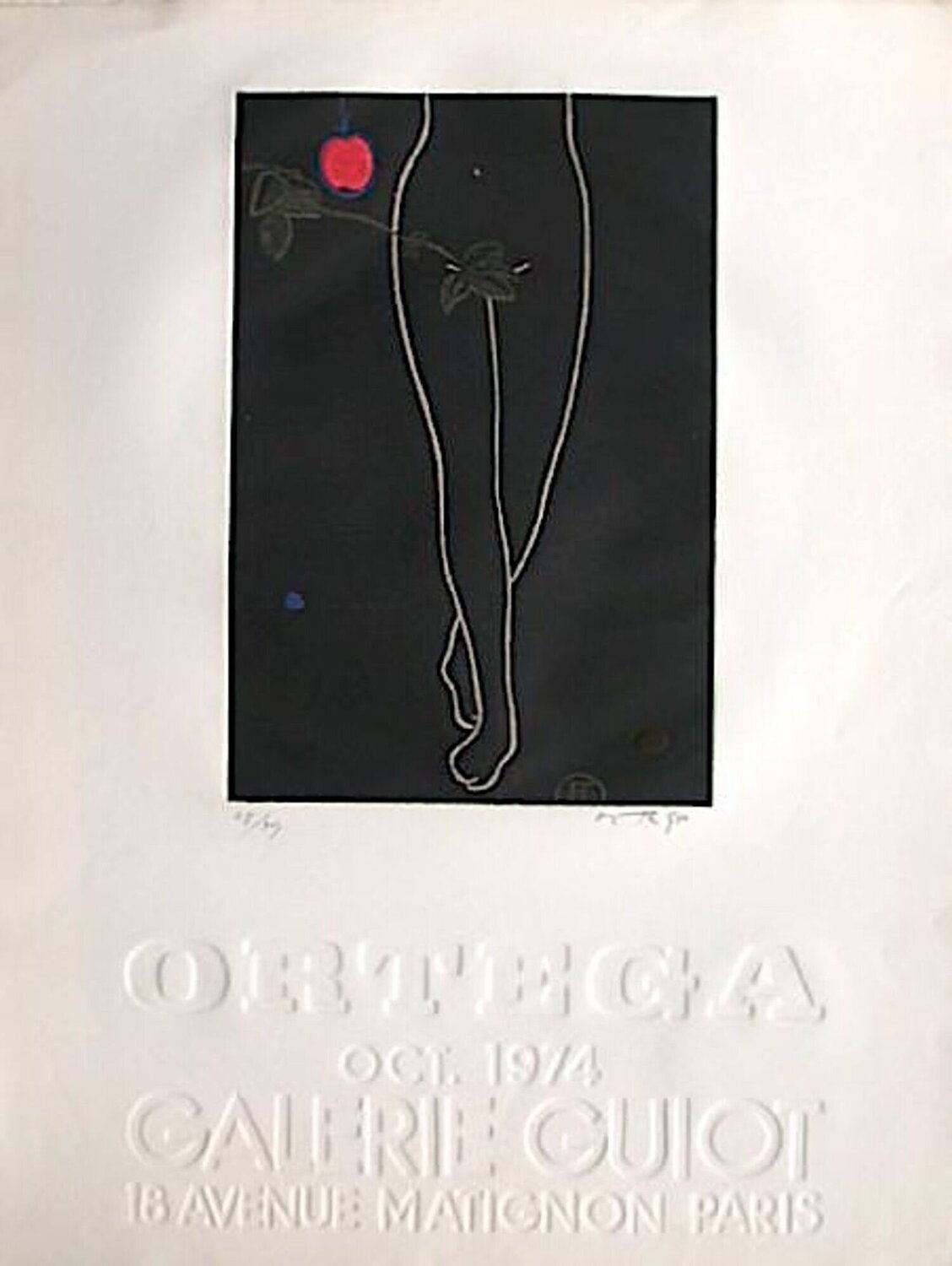 Les jambes d'Eve José Ortega Druck zu verkaufen