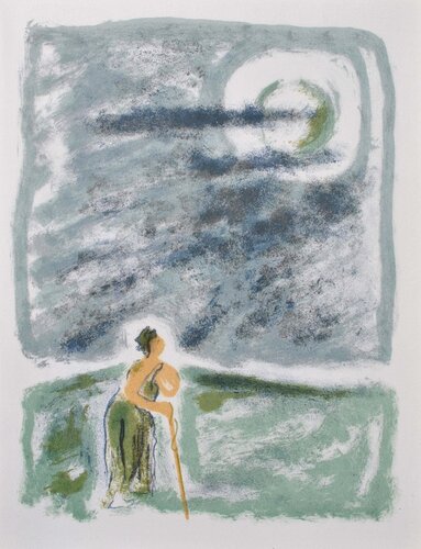 Souvenirs de vacances d'été von Jules Cavailles, Druck kaufen auf Singulart