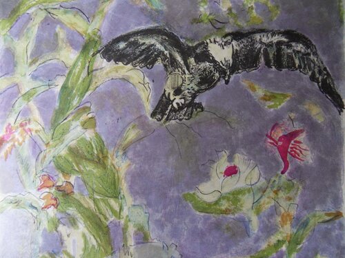 La grenouille, le rat et le corbeau by Jules Cavailles, Print for Sale on Singulart