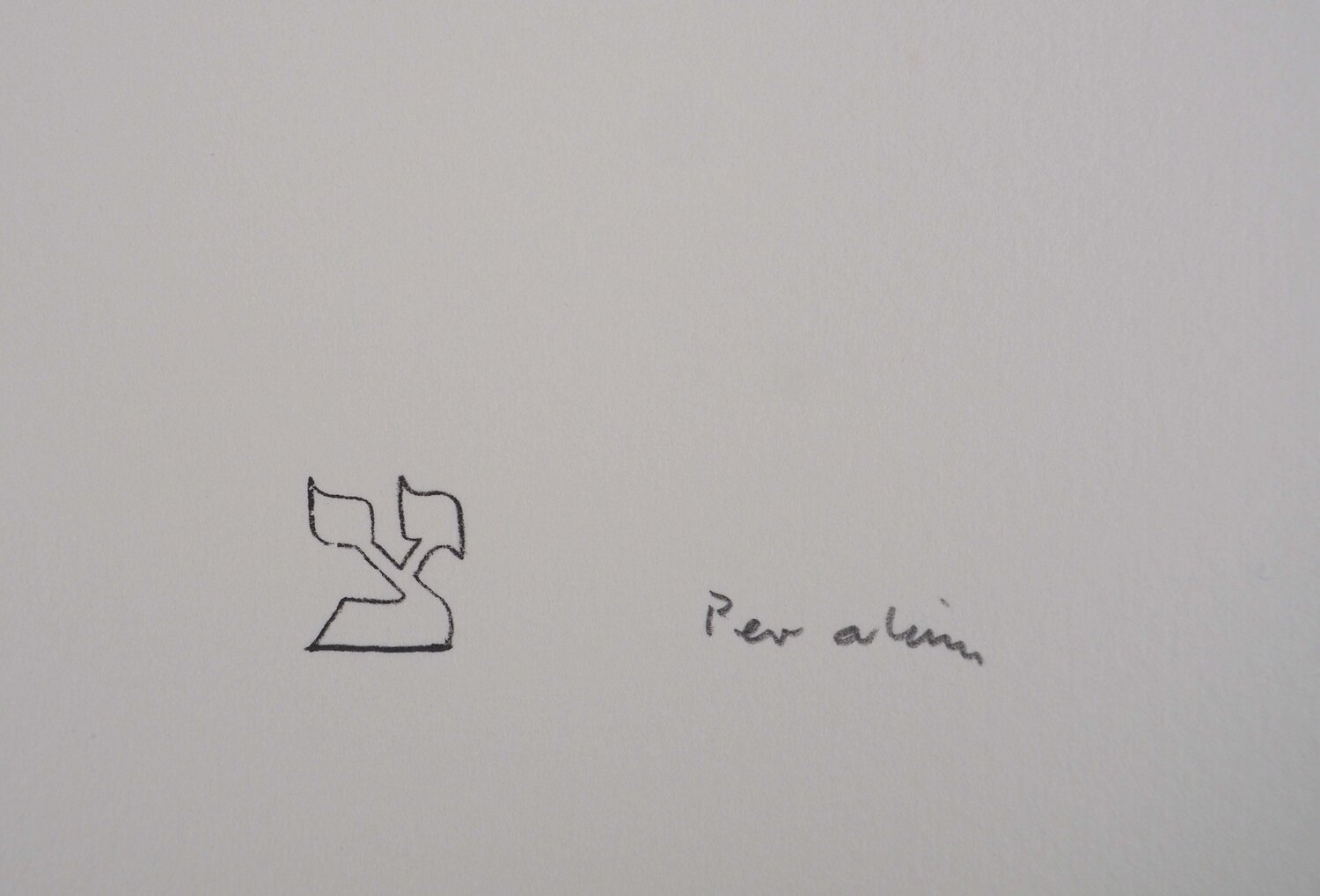 L'Alphabet Hébreu : Abondance Jules Perahim