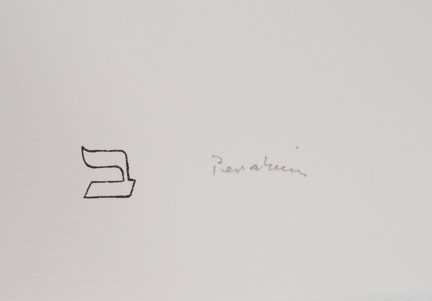 L'Alphabet Hébreu : Lecture sacrée Jules Perahim Druck zu verkaufen
