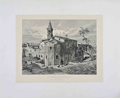 Palazzo Savorelli di Karl Werner, Stampa in vendita su Singulart