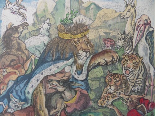 Les animaux malades de la peste by Léonard-Tsuguharu Foujita, Print for Sale on Singulart