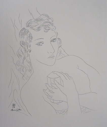 Isabey, mon seul ami par Léonard-Tsuguharu Foujita, Édition en vente sur Singulart