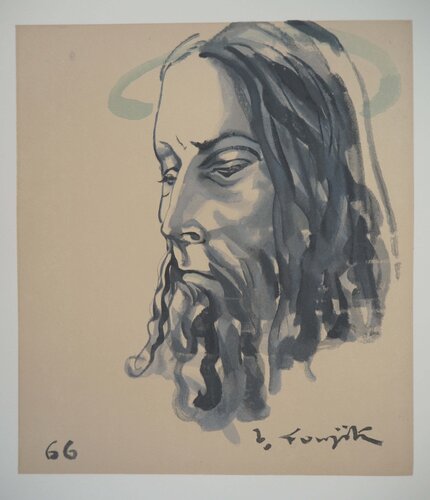 Le Christ by Léonard-Tsuguharu Foujita, Print for Sale on Singulart