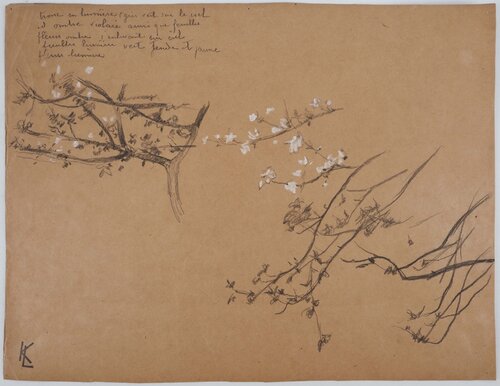 Branche fleurie, c Léopold-Franz Kowalski