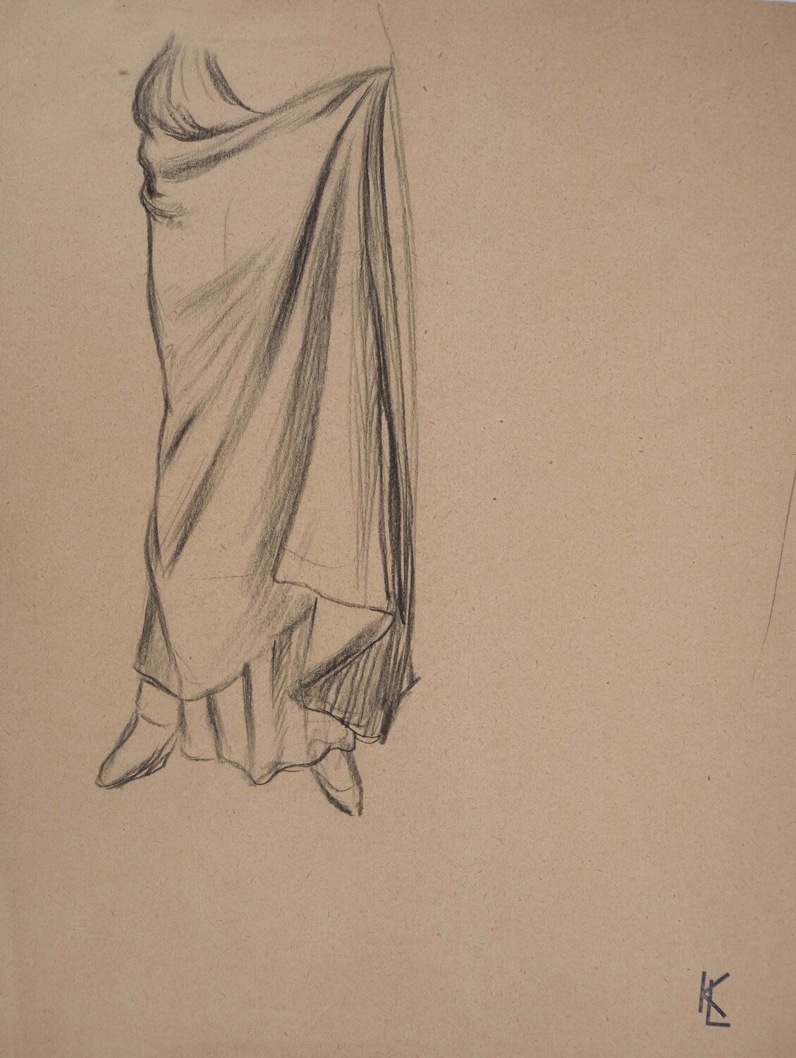 Jupon fluide, c Léopold-Franz Kowalski Werk auf Papier zu verkaufen