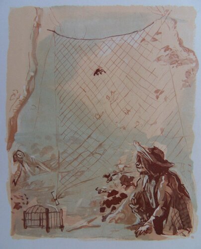 Les oiseleurs by Lila De Nobili, 版画 for Sale on Singulart