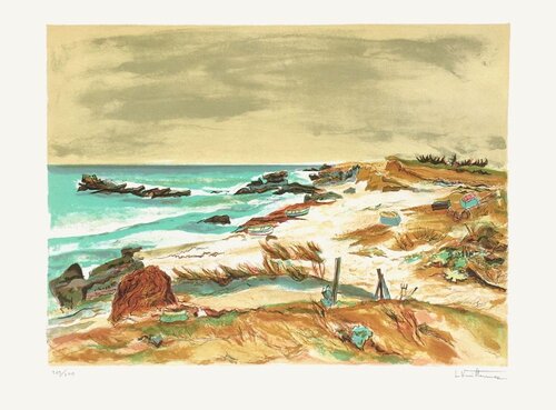 Bord de mer, environs de Concarneau Louis Vuillermoz