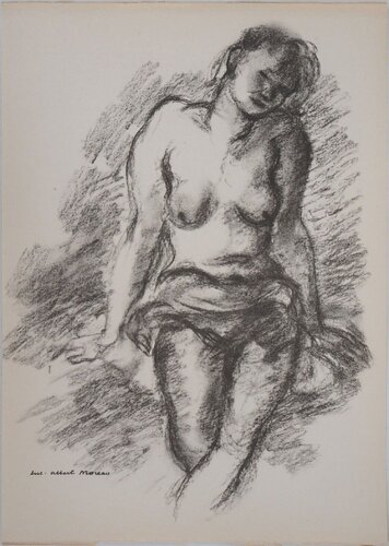TR 46 - Femme nue di Luc-Albert Moreau, Stampa in vendita su Singulart