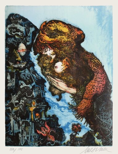 Femme von Luc Simon, Druck kaufen auf Singulart