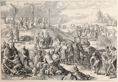 Le Calvaire von Lucas van-Leyden, Druck kaufen auf Singulart