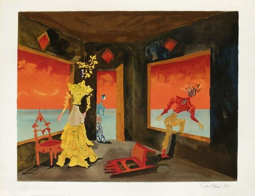 Il partait von Lucien Coutaud, Druck kaufen auf Singulart