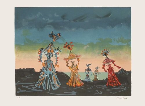 Le crépuscule von Lucien Coutaud, Druck kaufen auf Singulart