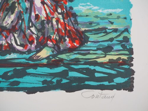 Personnage surréaliste van Lucien Coutaud, Afdruk te koop op Singulart