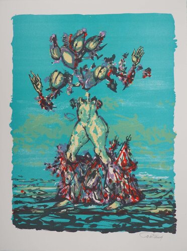 Personnage surréaliste by Lucien Coutaud, Print for Sale on Singulart
