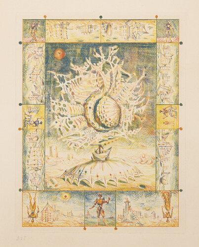 Visage Nocturne II van Lucien Coutaud, Afdruk te koop op Singulart