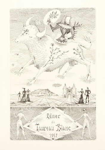 Le Taureau Blanc by Lucien Coutaud, Print for Sale on Singulart