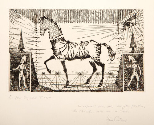Le Cheval de Briques von Lucien Coutaud, Druck kaufen auf Singulart