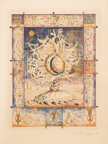 Visage Nocturne van Lucien Coutaud, Afdruk te koop op Singulart