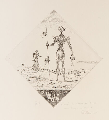 Personage Marie van Lucien Coutaud, Afdruk te koop op Singulart