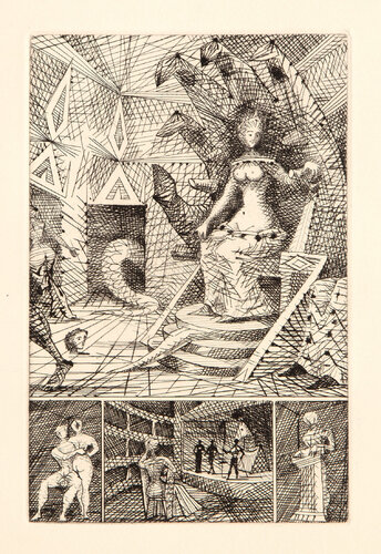 Le Taureau Blanc Plate IX by Lucien Coutaud, Print for Sale on Singulart