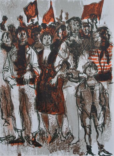 Révolution by Lucien Fontanarosa, Print for Sale on Singulart