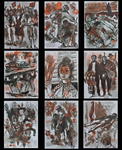 Révolution by Lucien Fontanarosa, Print for Sale on Singulart