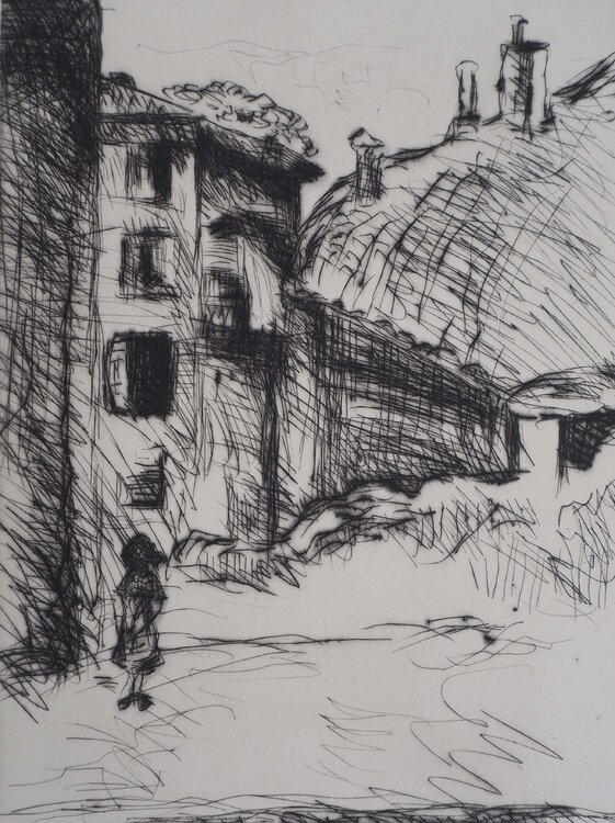 Voiron, vieux quartier Lucien Mainssieux