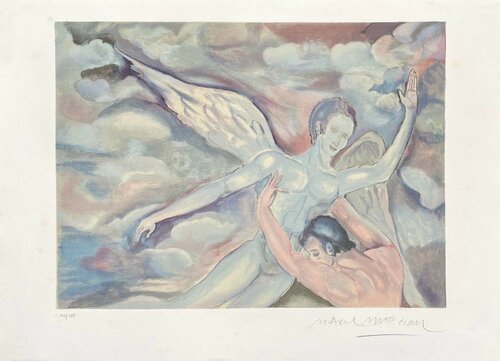 Bip et l'ange von Marcel Marceau, Druck kaufen auf Singulart