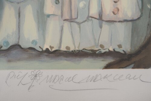 Familles des Mimes von Marcel Marceau, Druck kaufen auf Singulart