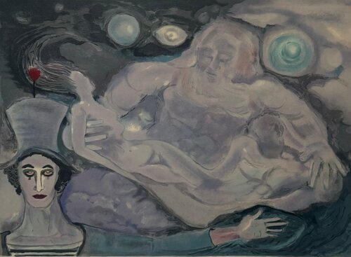 Untitled by Marcel Marceau, Print for Sale on Singulart