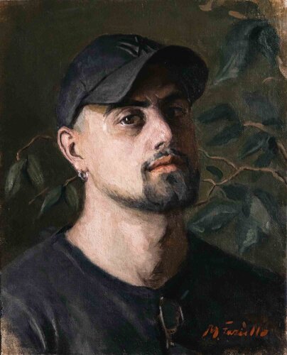 Selfportrait von Marco Fariello, Malerei kaufen auf Singulart