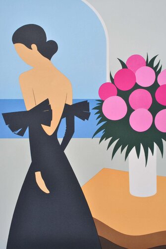 Belle femme de dos nu van Marie-Theresa Torres, Afdruk te koop op Singulart