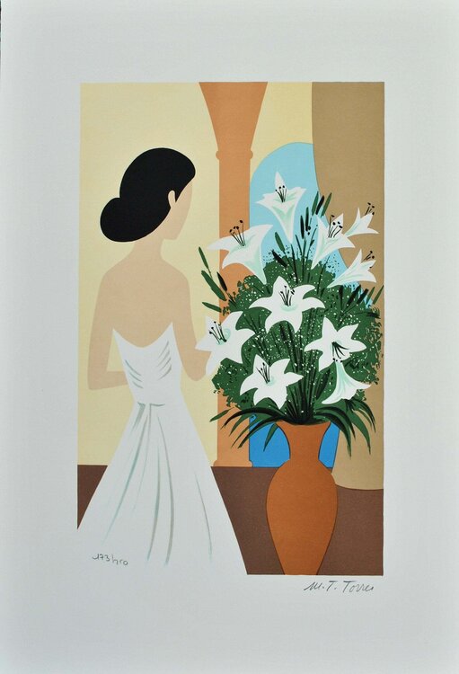 Le bouquet de Lys Marie-Theresa Torres