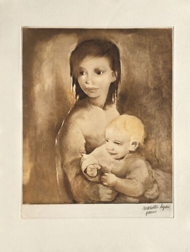 Femme et enfant par Mariette Lydis, Édition en vente sur Singulart