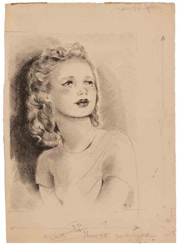  Portrait van Mariette Lydis, Afdruk te koop op Singulart