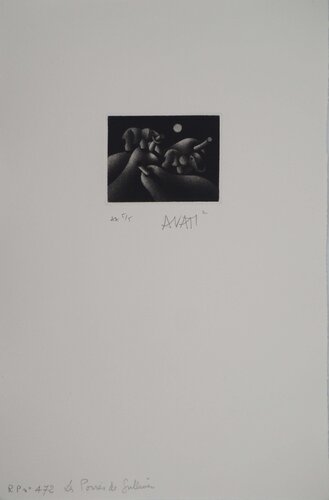 Poires et éléphants par Mario Avati, Édition en vente sur Singulart