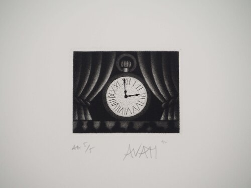 La montre by Mario Avati, Print for Sale on Singulart