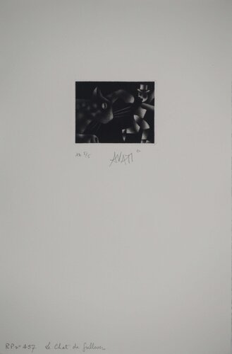 Le chat de Gulliver van Mario Avati, Afdruk te koop op Singulart